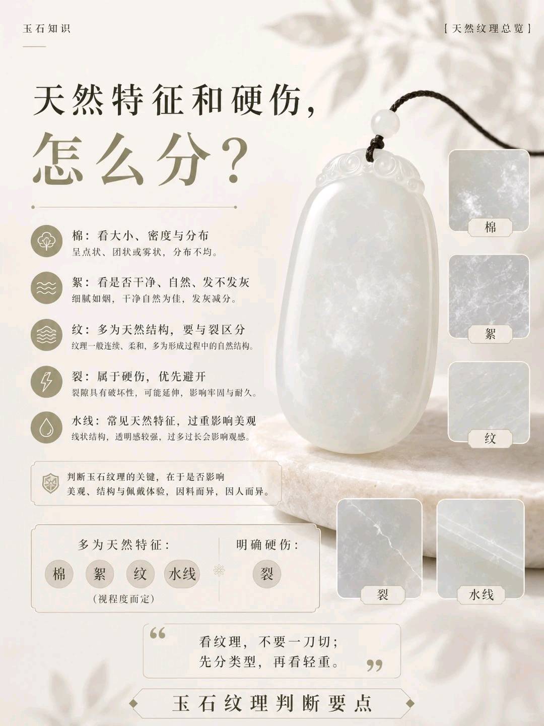 天然特征和硬伤，怎么分？